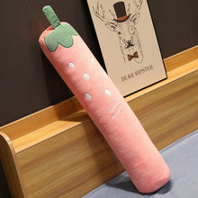 Load image into Gallery viewer, Cartoon Fruit Long Sleep Support Pillow Vegetable Carrot Plush Toys Doll Pregnant Body Neck Pillow Soft Cushion Gift
