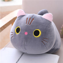 Load image into Gallery viewer, 25/35/50cm Cute Soft Cat Plush Pillow Sofa Cushion Kawaii Plush Toy Stuffed Cartoon Animal Doll for Kids Baby Girls Lovely Gift
