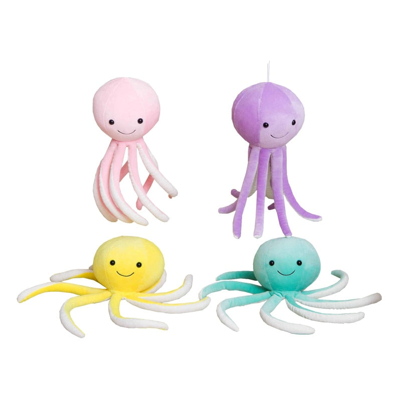 Creative Cute Octopus Plush Toys Octopus Whale Dolls & Stuffed Toys Plush Small Pendant Sea Animal Toys Children Baby Gifts 2019