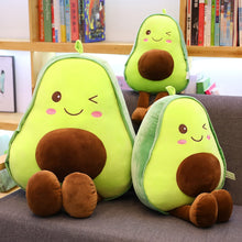 Load image into Gallery viewer, 30-85CM Cute 3D Avocado Stuffed Plush Toy Soft Baby Doll Cartoon Fruit Pillow Sofa Cushion kids Girls Christmas birthday Gifts
