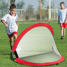 Load image into Gallery viewer, SMALL Children Soccer Football Goal Net Folding Training Goal Net Kids Indoor Outdoor Play Toy
