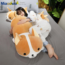 Load image into Gallery viewer, 40-85cm Giant Size Cute Corgi Dog Plush Toys Stuffed Animal Puppy Dog Pillow Soft Lovely Doll Kawaii Christmas Gift for Kids
