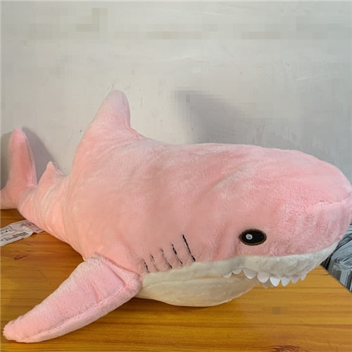 Giant Shark Plush Stuffed Toy Soft Speelgoed Animal Reading Pillow for Christmas Gifts Cushion Doll Gift For Kids 15/45/60cm
