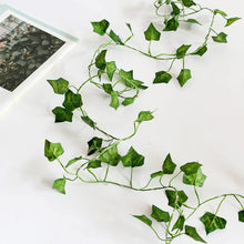 Load image into Gallery viewer, 2M Artificial Plant Led String Light Creeper Green Leaf Ivy Vine for Home Wedding Decor Lamp DIY Hanging Garden Christmas Lights
