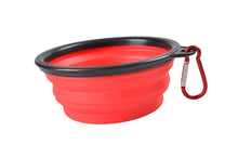 Load image into Gallery viewer, 1000ml Large Collapsible Dog Pet Folding Silicone Bowl Outdoor Travel Portable Puppy
