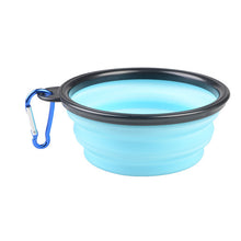 Load image into Gallery viewer, 1000ml Large Collapsible Dog Pet Folding Silicone Bowl Outdoor Travel Portable Puppy
