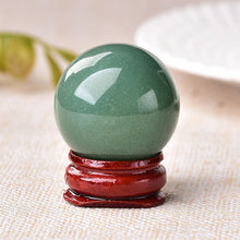 Load image into Gallery viewer, 1PC Natural Crystal Ball Rose Quartz Tigers Eye Aventurine Stone Healing Quartz Beautiful Ball Natural Stone Home Decoration
