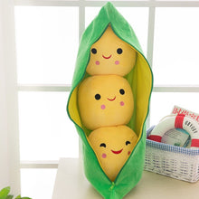 Load image into Gallery viewer, Creative Cute Pea Pod Plush Toy Doll Baby Pillow Doll Furnishings Creative Give Children A Birthday Present Home Decortion M024
