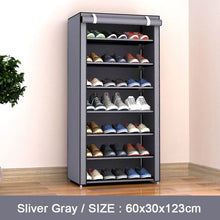 Load image into Gallery viewer, Multilayer Shoe Cabinet Dustproof Shoes Storage Closet Hallway Space-saving Shoerack Organizer Holder Home Furniture Shoe Rack
