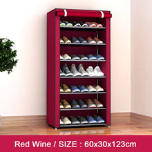 Load image into Gallery viewer, Multilayer Shoe Cabinet Dustproof Shoes Storage Closet Hallway Space-saving Shoerack Organizer Holder Home Furniture Shoe Rack
