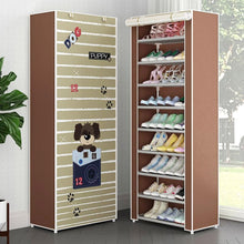 Load image into Gallery viewer, Multilayer Shoe Cabinet Dustproof Shoes Storage Closet Hallway Space-saving Shoerack Organizer Holder Home Furniture Shoe Rack
