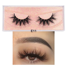 Load image into Gallery viewer, 5D Mink Eyelashes Long Lasting Mink Lashes Natural Dramatic Volume Eyelashes Extension Thick Long 3D False Eyelashes
