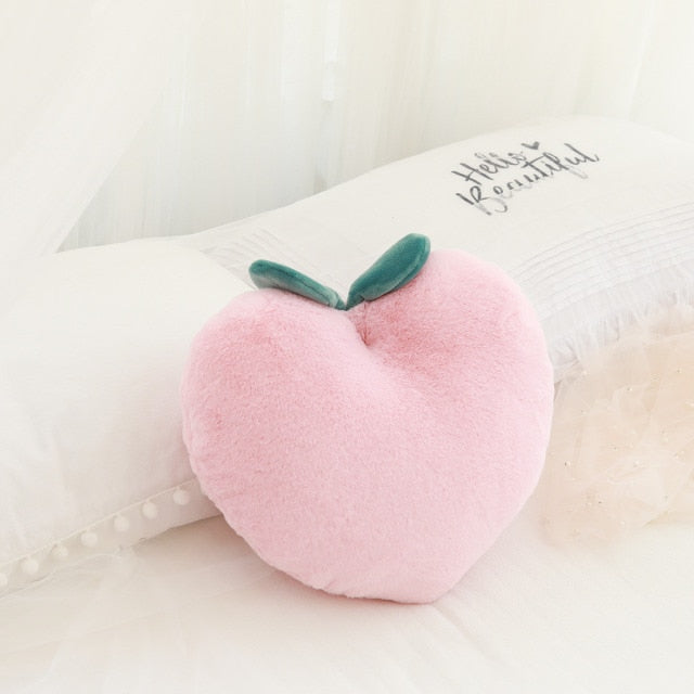 1pcs Plush Pillow Blanket Girl Bags Fruit Food Peach Stuffing Toy Birthday Gifts Appease Sleeping Pillow Doll Soft Stuffed Toy