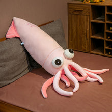Load image into Gallery viewer, Squid Stuffed Animals Squid Plush Kawaii Doll Soft Toy Cute Food Pillow Squishy Toy Comforting Gift Giant Plushies Anime Plushie
