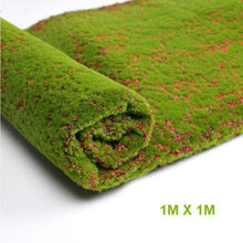 Load image into Gallery viewer, Artificial Moss Fake Green Plants Faux Moss Grass For Shop Home Patio Decoration Garden Wall Living Room Decor Supplies100*100cm
