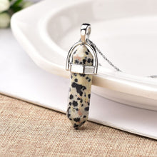 Load image into Gallery viewer, Natural Crystal Rose Quartz Crystal handmade custom Pendant Mineral Jewelry Couple DIY Lovers Gifts For Men Women Jewelry Necklace
