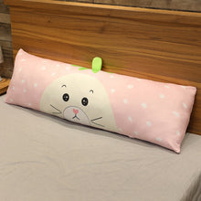 Load image into Gallery viewer, 150cm Cute unicorn pillow long strip pillow leg sleeping pillow removable and washable hamster dinosaur Raccoon pillow gift

