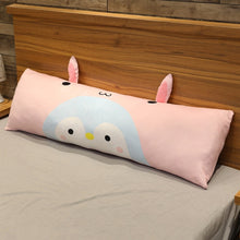 Load image into Gallery viewer, 150cm Cute unicorn pillow long strip pillow leg sleeping pillow removable and washable hamster dinosaur Raccoon pillow gift
