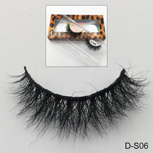 Load image into Gallery viewer, Lashes Mink Eyelashes Real Mink Hair Fluffy Messy Soft Natural Lashes Makeup 3d Mink Lashes
