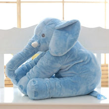 Load image into Gallery viewer, 40/60CM  Elephant Plush Pillow Infant Soft For Sleeping Stuffed Animals  Toys Baby &#39;s Playmate gifts for Children WJ346
