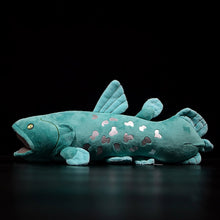 Load image into Gallery viewer, 38cm Long Lifelike Huggable Coelacanth Stuffed Toys Soft Simulation Sea Animals Plush Toy Fish Dolls For Kids Birthday Gifts
