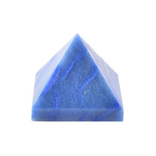 Load image into Gallery viewer, Natural Fluorite Crystal Pyramid Quartz Healing Stone Chakra Reiki Crystal Tiger Eye Point Home Decor Crafts Of Gem Stone 1PC
