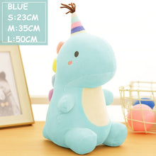 Load image into Gallery viewer, Ultra Soft Lovely Dinosaur Plush Doll Huggable Pink/Blue Stuffed Dino Toy Kids Huggable Animals Plush Toy 30/40/50cm
