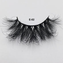 Load image into Gallery viewer, 1 Pair 25 mm Mink Eyelashes Fluffy Lashes Dramatic Messy Long False Eyelashes Makeup 25mm 3d Mink Lashes
