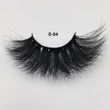 Load image into Gallery viewer, RED SIREN 1 Pair 25 mm Mink Eyelashes Fluffy Lashes Dramatic Messy Long False Eyelashes Makeup Wholesale 25mm 3d Mink Lashes
