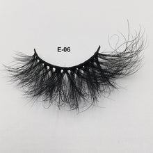 Load image into Gallery viewer, 1 Pair 25 mm Mink Eyelashes Fluffy Lashes Dramatic Messy Long False Eyelashes Makeup 25mm 3d Mink Lashes
