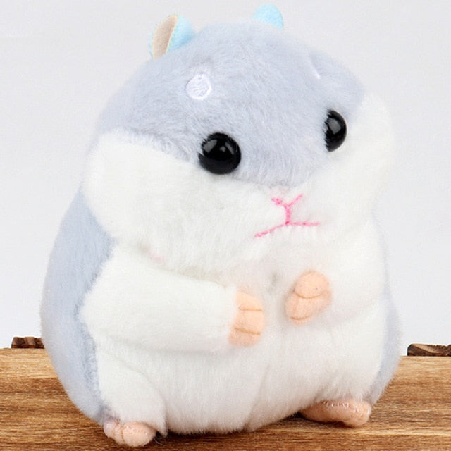 10cm Cute Plush Toys pendant hamster keychain doll bag  accessories activities small gifts