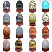 Load image into Gallery viewer, 30x40mm Egg Shaped Stone Natural Healing Crystal Kegel Massage Accessory Minerale Gemstone Reiki Home Decoration Wholesale
