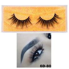 Load image into Gallery viewer, 5D Mink Eyelashes Long Lasting Mink Lashes Natural Dramatic Volume Eyelashes Extension Thick Long 3D False Eyelashes
