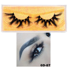 Load image into Gallery viewer, 5D Mink Eyelashes Long Lasting Mink Lashes Natural Dramatic Volume Eyelashes Extension Thick Long 3D False Eyelashes
