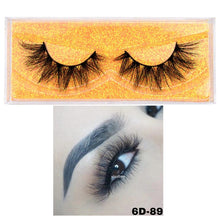 Load image into Gallery viewer, 5D Mink Eyelashes Long Lasting Mink Lashes Natural Dramatic Volume Eyelashes Extension Thick Long 3D False Eyelashes
