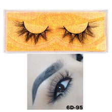 Load image into Gallery viewer, 5D Mink Eyelashes Long Lasting Mink Lashes Natural Dramatic Volume Eyelashes Extension Thick Long 3D False Eyelashes
