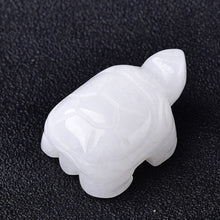 Load image into Gallery viewer, 1PC Natural Crystal Rose Quartz Tortoise Amethyst Opal Animals Healing Stone Home Decor Fish Tank Crafts Small Decoration
