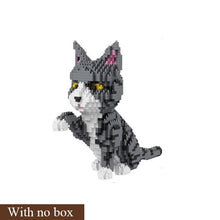 Load image into Gallery viewer, Balody Cute Cartoon Cat Building Blocks Diamond bricks black cat Model educational toys kids Girl gifts
