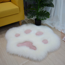 Load image into Gallery viewer, Cat Paw Soft Plush Carpet
