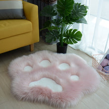 Load image into Gallery viewer, Cat Paw Soft Plush Carpet
