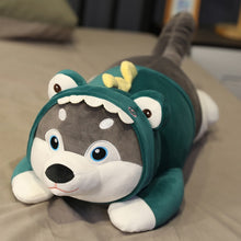 Load image into Gallery viewer, Husky Plush Pillow Stuffed Animal Dog 60cm-100cm
