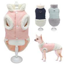 Load image into Gallery viewer, Warm Dog Clothes French Bulldog Clothing Soft Pet Jacket Fleece Cat Puppy Coat Outfit for Small Medium Chihuahua Yorkshire
