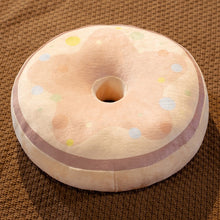 Load image into Gallery viewer, Cute Smile Face Rainbow Sunflower Chair Pillow Stuffed Donuts Seat Cushion Baby Floor Game Mat Fkuffy Hair Flower Pillow Girl

