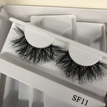 Load image into Gallery viewer, Volume Mink Lashes Dramatic Fluffy 25mm Long Eyelashes Messy Reusable Cruelty Free Eye Lash
