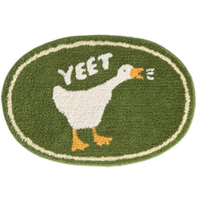 Load image into Gallery viewer, Duck Bathroom Rug Funny Soft Bathtub Carpet Area Rugs Kitchen Rug Floor Mats Nordic Welcome Doormat Chic Home Room Decor
