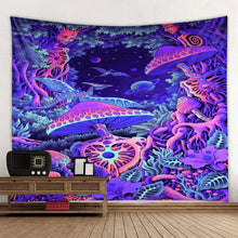Load image into Gallery viewer, Hippie Tapestry Trippy Mushroom Psychedelic Background Cloth Background Wall Decoration Cloth Tapestry Home Art Deco Mural Tapes
