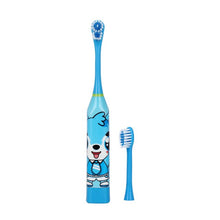 Load image into Gallery viewer, Battery type Children&#39;s Sonic Electric Toothbrush Cute Cartoon Teeth Whitening Toothbrush Soft Bristle Kids
