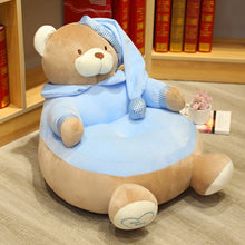 Load image into Gallery viewer, Cute Teddy Bear Sofa Chair Plush Toys Plush Sleeping Comfort Pillow Cushion Stuffed Toy Baby Seat Kids Gifts for Kids Birthday
