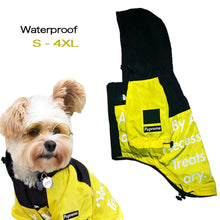 Load image into Gallery viewer, Pet Dog Waterproof Coat The Dog Face Pet Clothes Outdoor Jacket Dog Raincoat Reflective Clothes for Small Medium Large Dogs
