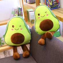 Load image into Gallery viewer, Cute 3D Avocado Stuffed Plush Toy Soft Baby Doll kids Girls Christmas birthday Gifts Baby Room Decor Children Photography Props
